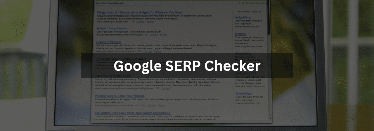 google serp rank checker