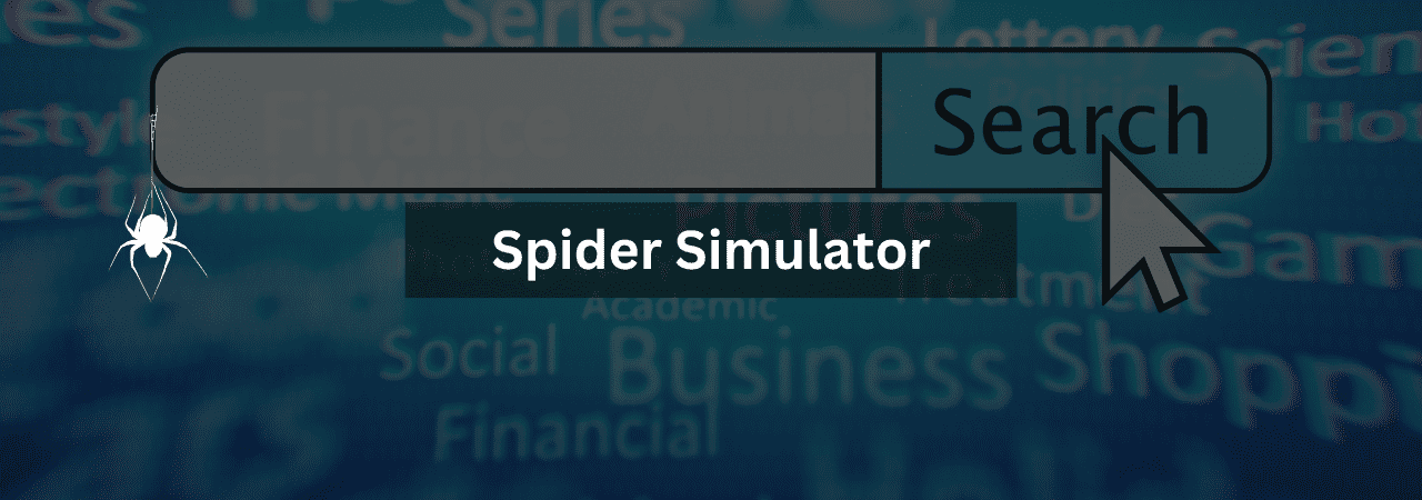 spider simulator