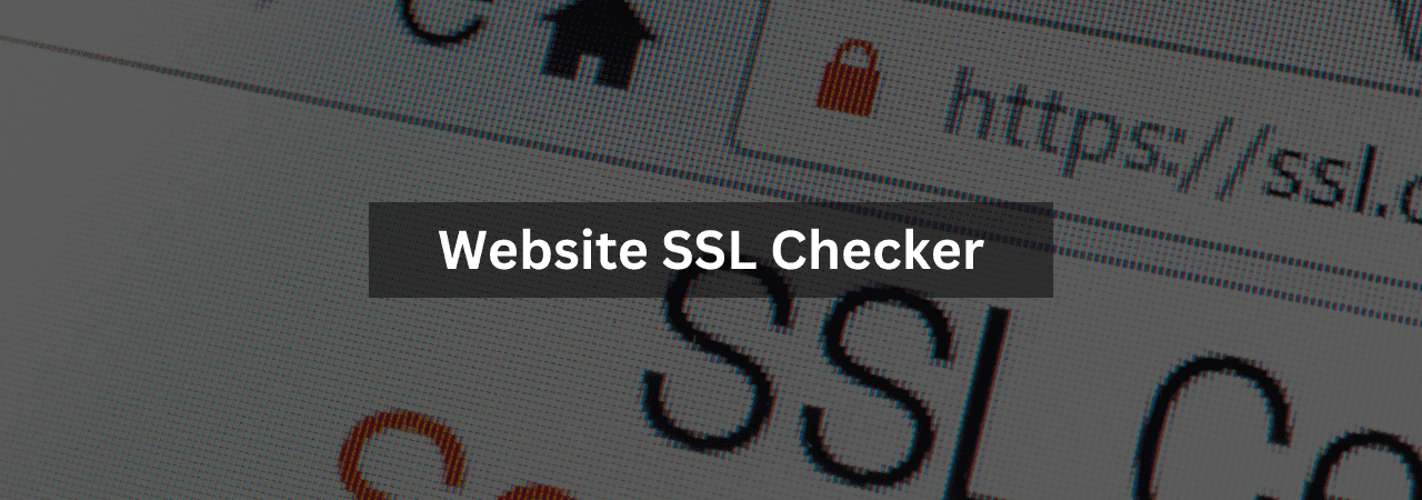 website ssl checker